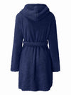 Hazel Blues® |  Tie Waist Hooded Robe