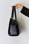 Hazel Blues® |  David Jones Texture PU Leather Handbag