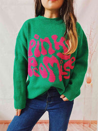 Hazel Blues® |  PINKY PROMISE Graphic Sweater