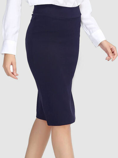 Hazel Blues® |  High Waist Wrap Skirt