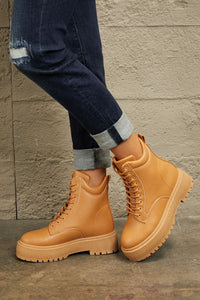 Hazel Blues® |  East Lion Corp Platform Combat Boots