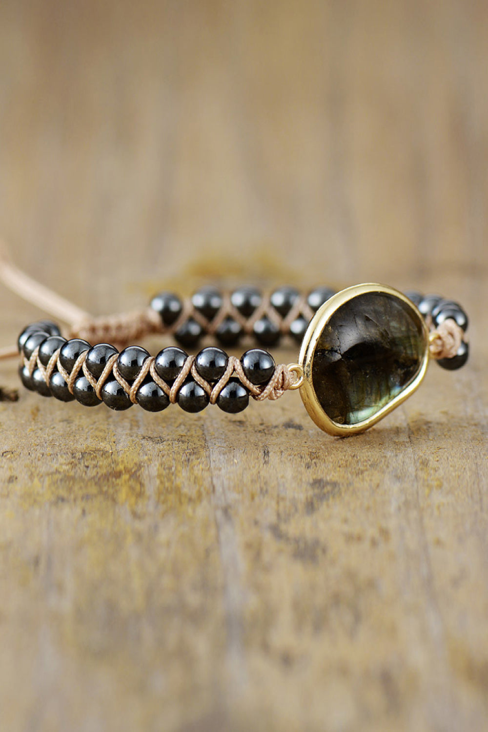 Hazel Blues® |  Natural Stone Beaded Bracelet