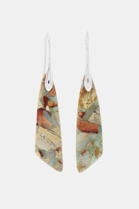 Hazel Blues® |  Handmade Natural Stone Dangle Earrings