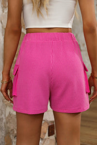 Hazel Blues® |  Drawstring High Waist Shorts