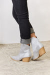 Hazel Blues® |  East Lion Corp Rhinestone Ankle Cowboy Boots