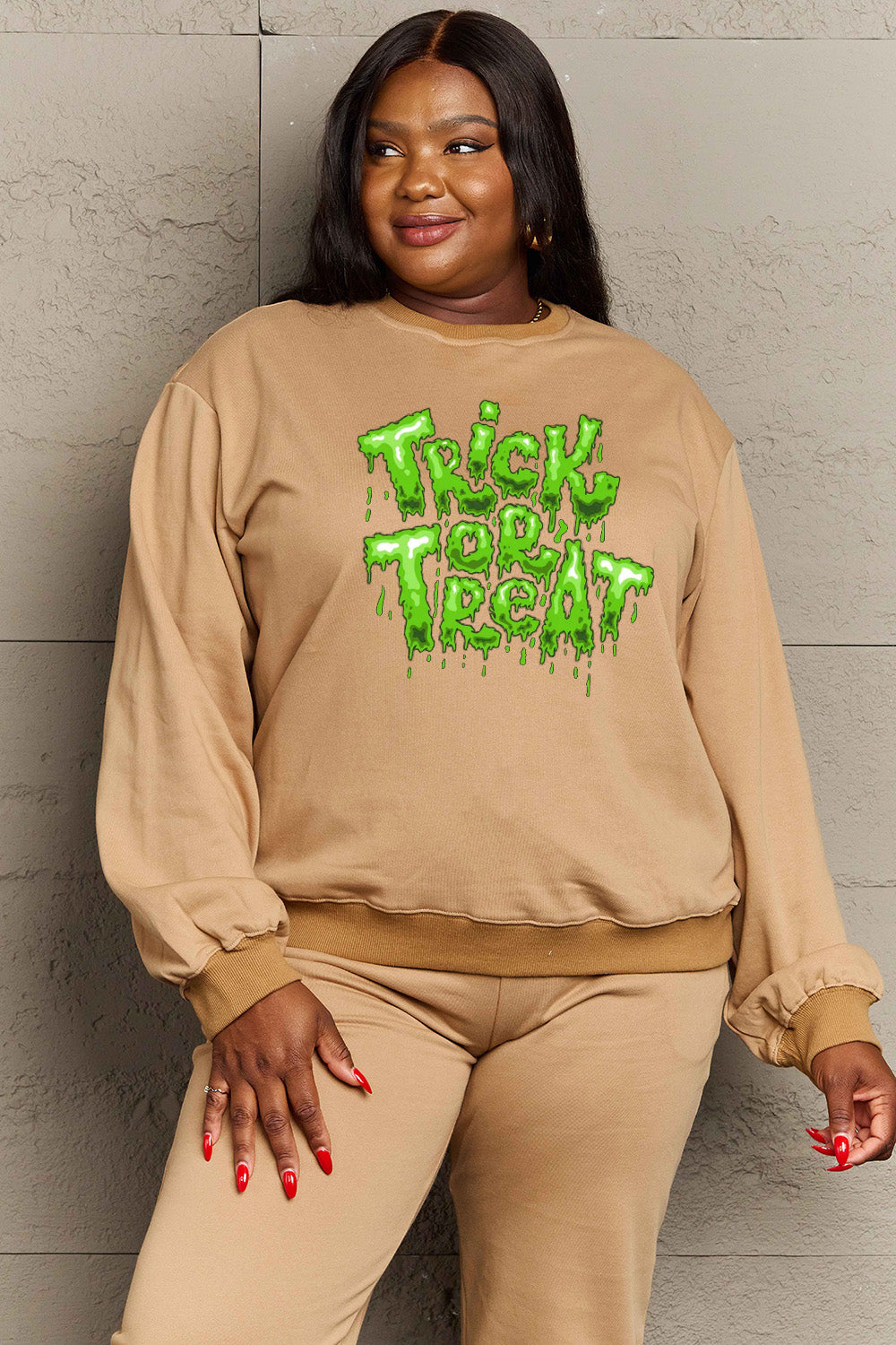 Hazel Blues® | TRICK OR TREAT Graphic Sweatshirt