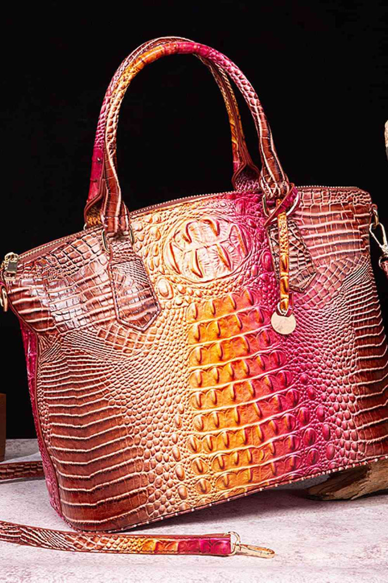 Hazel Blues® |  Gradient PU Leather Handbag