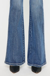 Hazel Blues® |  Kancan Cat's Whiskers High Waist Flare Jeans