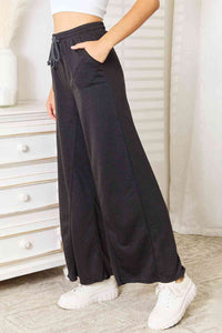 Hazel Blues® |  Basic Bae Wide Leg Pocketed Pants