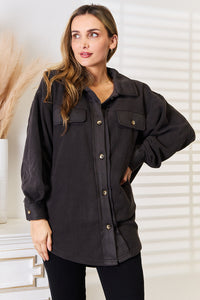 Hazel Blues® |  Heimish Cozy Girl Button Down Shacket