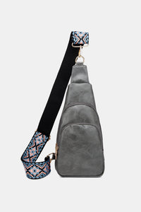 Hazel Blues® |  PU Leather Sling Bag