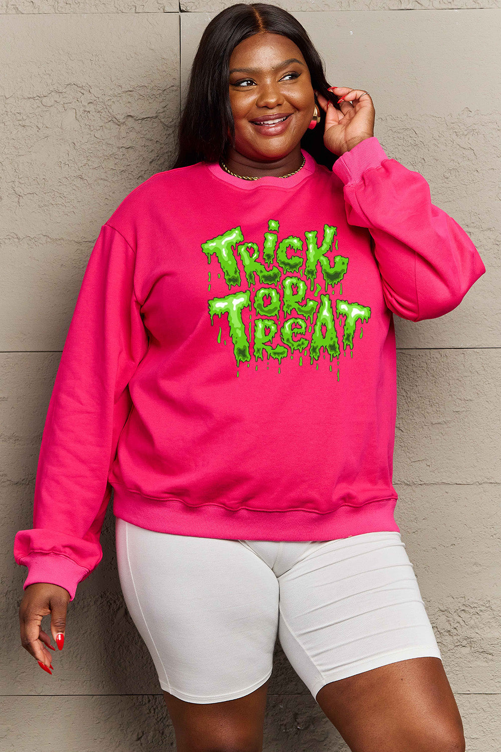 Hazel Blues® | TRICK OR TREAT Graphic Sweatshirt