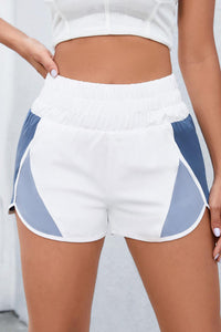 Hazel Blues® | Color Block Wide Waistband Shorts - Hazel Blues®