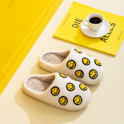 Hazel Blues® |  Melody Smiley Face Slippers