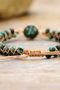 Hazel Blues® |  Handmade Beaded Copper Bracelet