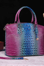 Hazel Blues® |  Gradient PU Leather Handbag
