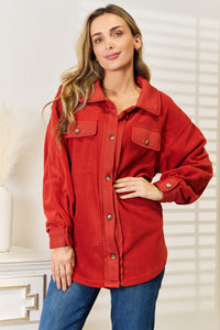 Hazel Blues® |  Heimish Cozy Girl Button Down Shacket