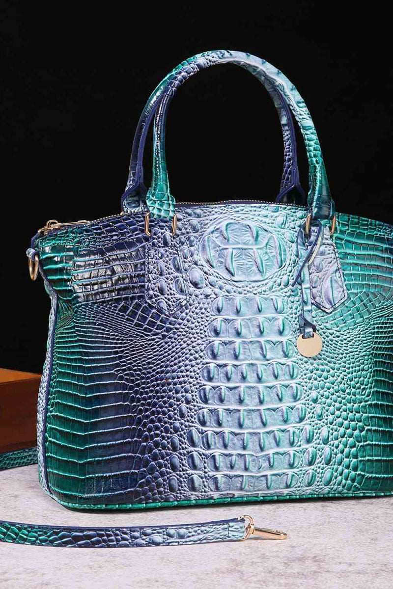 Hazel Blues® |  Gradient PU Leather Handbag