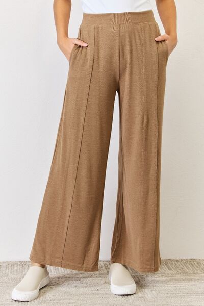 Hazel Blues® |  RISEN Ultra Soft Wide Leg Pants