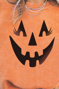 Hazel Blues® | Jack-O'-Lantern Graphic Sweatshirt