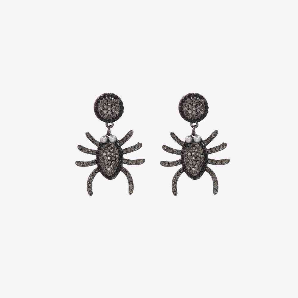 Hazel Blues® |  Spider Rhinestone Alloy Earrings