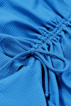 Hazel Blues® |  Ruched Elastic Waist Swim Skirt