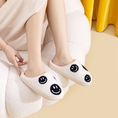 Hazel Blues® |  Melody Smiley Face Slippers