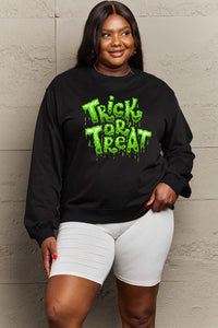 Hazel Blues® | TRICK OR TREAT Graphic Sweatshirt