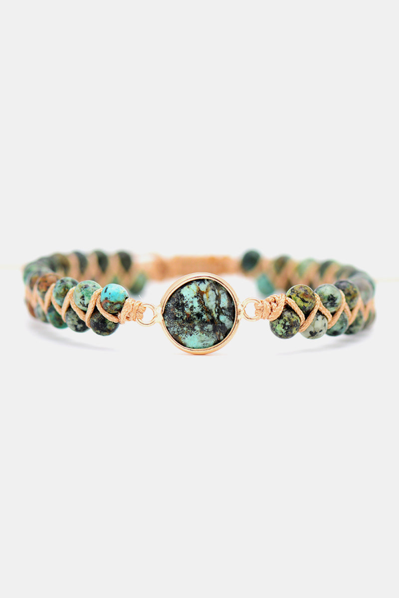 Hazel Blues® |  Handmade Beaded Copper Bracelet