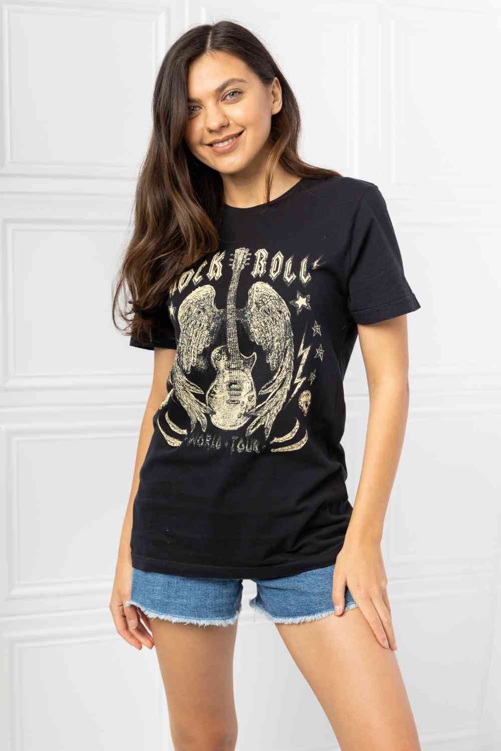 Hazel Blues® |  mineB Rock & Roll Graphic Tee