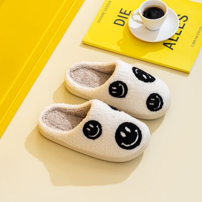 Hazel Blues® |  Melody Smiley Face Slippers