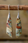 Hazel Blues® |  Handmade Natural Stone Dangle Earrings