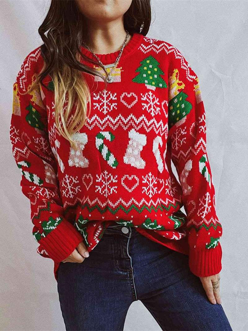 Hazel Blues® |  Christmas Element Sweater