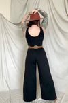 Hazel Blues® |  FawnFit Wide Leg Sleeveless Jumpsuit With Built-In Bra