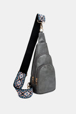 Hazel Blues® |  PU Leather Sling Bag