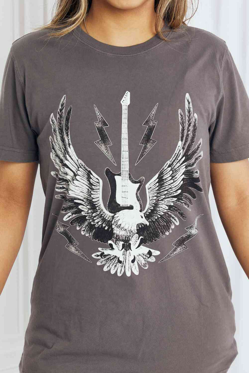 Hazel Blues® |  mineB Eagle Graphic Tee Shirt