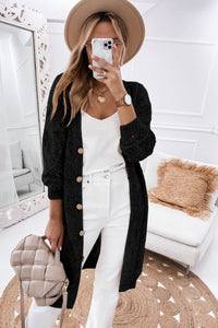 Hazel Blues® |  V-Neck Long Sleeve Cardigan