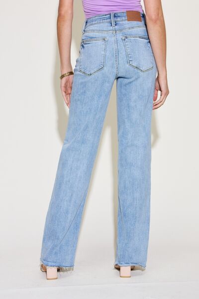 Hazel Blues® |  Judy Blue V Front Waistband Straight Jeans