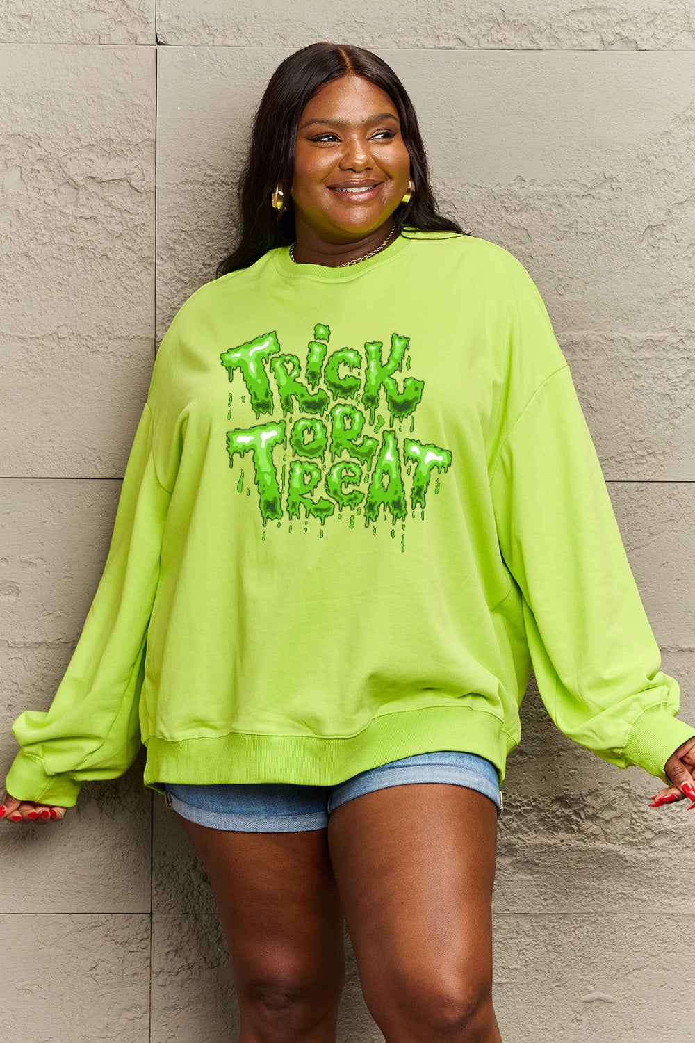 Hazel Blues® | TRICK OR TREAT Graphic Sweatshirt