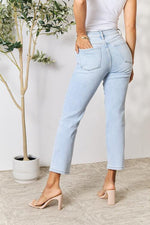 Hazel Blues® |  BAYEAS High Waist Straight Jeans