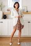 Hazel Blues® |  How's It Going Open Front Cardigan