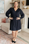 Hazel Blues® |  Black Elegance Skort Dress