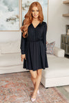 Hazel Blues® |  Black Elegance Skort Dress