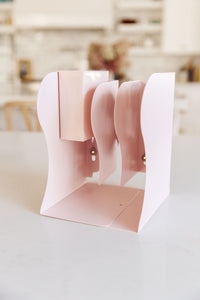 Hazel Blues® |  Boss Babe Expanding Desk Organizer in Pink