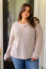 Hazel Blues® |  Calm In The Chaos V-Neck Sweater