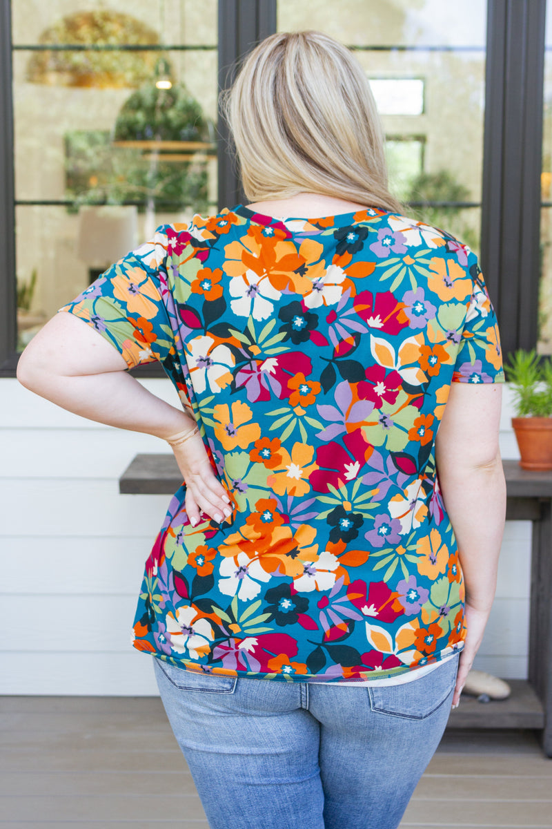 Hazel Blues® |  Can't Stop the Beat Floral Top