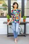 Hazel Blues® |  Can't Stop the Beat Floral Top