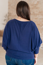 Hazel Blues® |  Casually Comfy Batwing Top