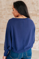 Hazel Blues® |  Casually Comfy Batwing Top