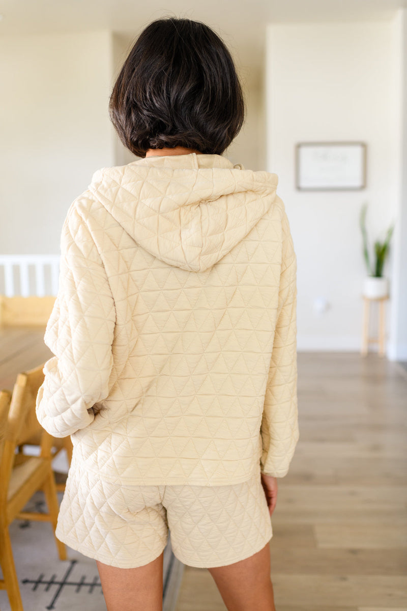 Hazel Blues® |  Chilling Out Quilted Pullover